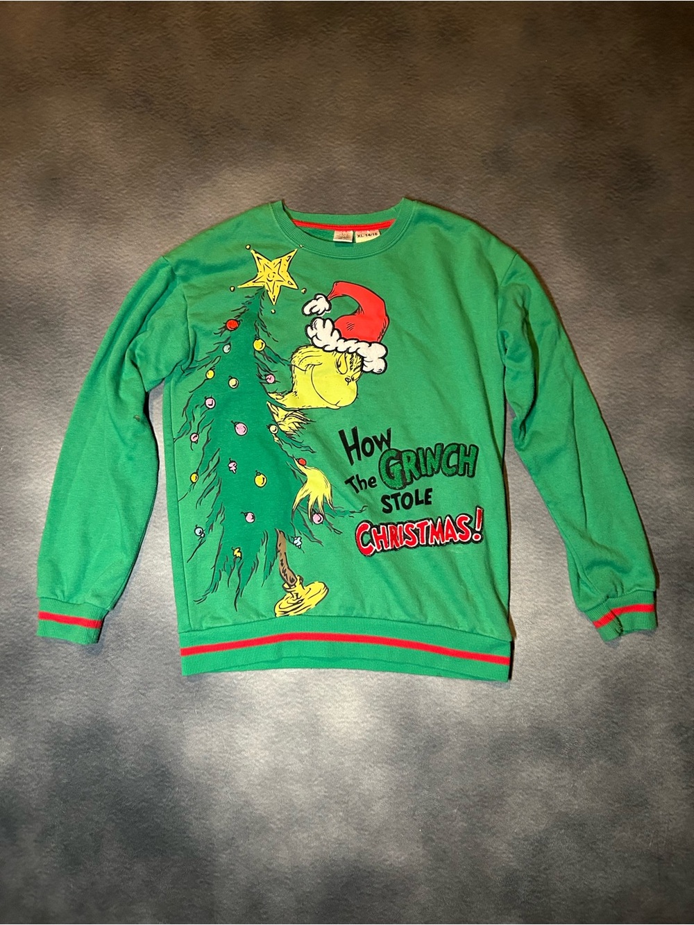 The Grinch Green Kids' Holiday Sweater